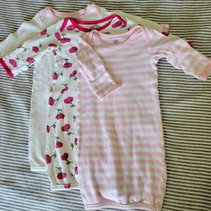 Organic Cotton Infant Gown 0-6